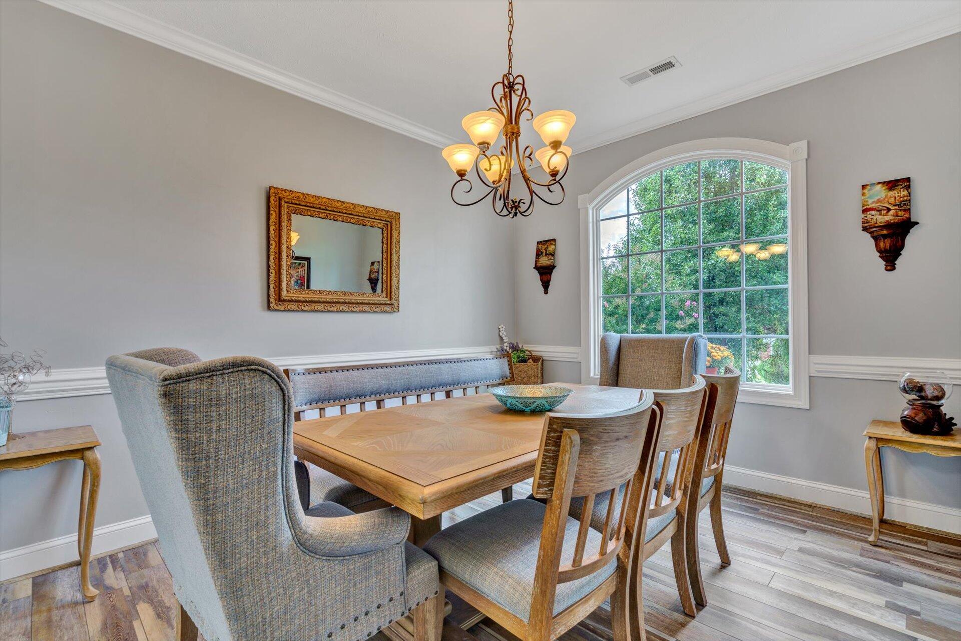 1217 Mountain View Road Vinton, VA 24179 - Photo 9 of 31 a view of a dining room with furniture window and outside view