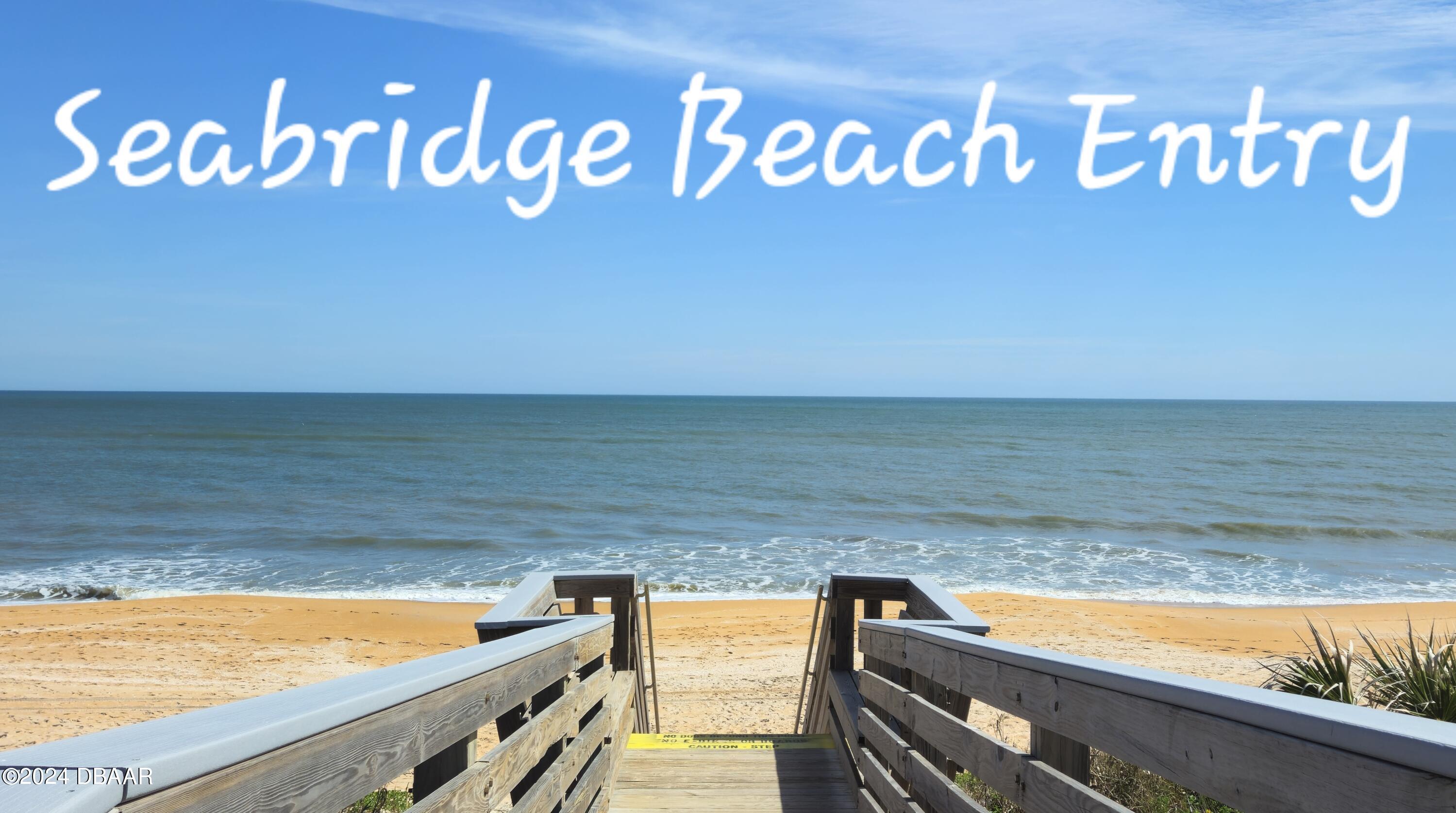 32 Seabridge Drive Ormond Beach, FL 32176 - Photo 4 of 51 seabridge beach entry 2