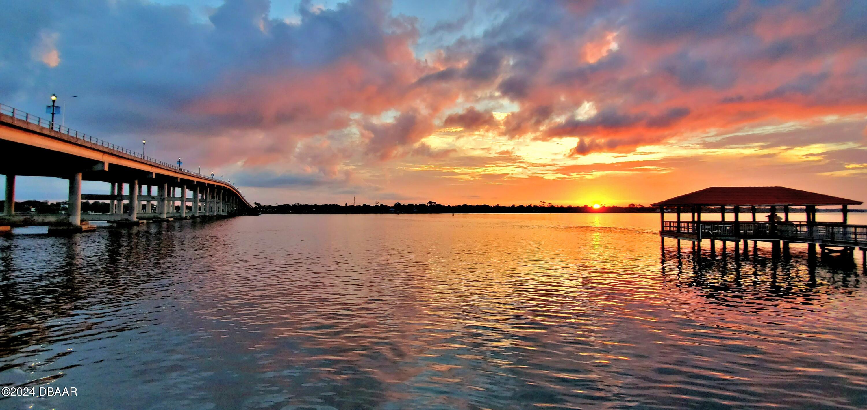 32 Seabridge Drive Ormond Beach, FL 32176 - Photo 51 of 51 Granada bridge at sunset