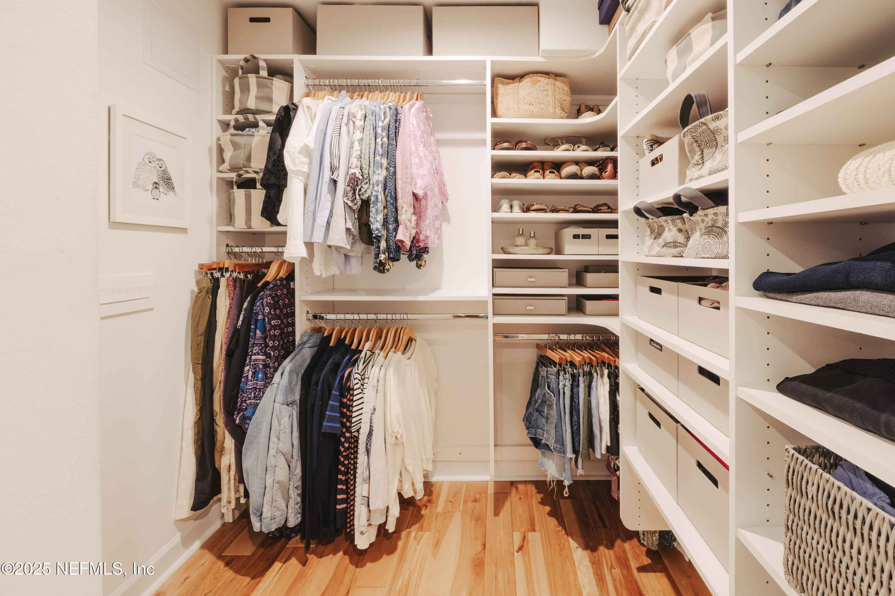 440 Ocean Boulevard Atlantic Beach, FL 32233 - Photo 16 of 34 a view of walk in closet with clothes and shoes