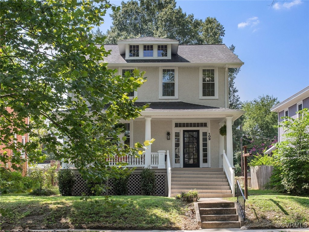 109 Overbrook Road Richmond, VA 23222 - Photo 2 of 47 a front view of a house with garden