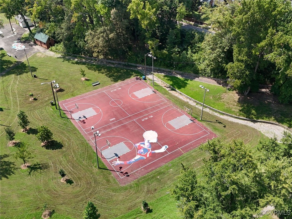 109 Overbrook Road Richmond, VA 23222 - Photo 46 of 47 an aerial view of a pool yard yard and outdoor seating