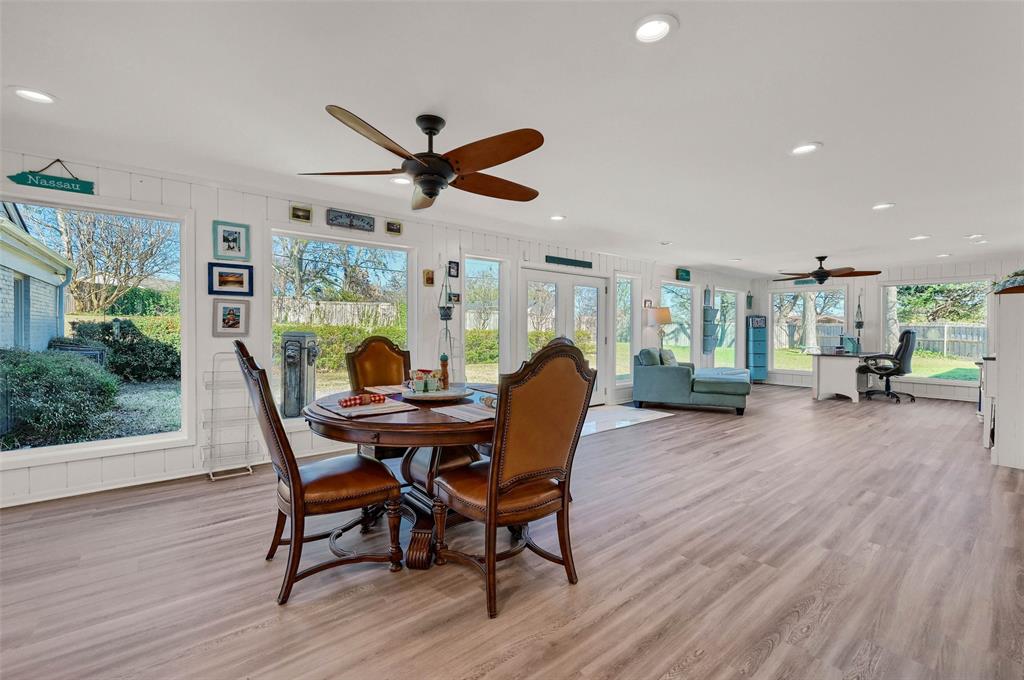 1016 Crestview Drive Sherman, TX 75092 - Photo 8 of 13 a view of a dining room with furniture window and wooden floor