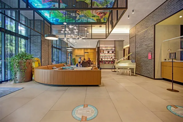 a room with table and chairs