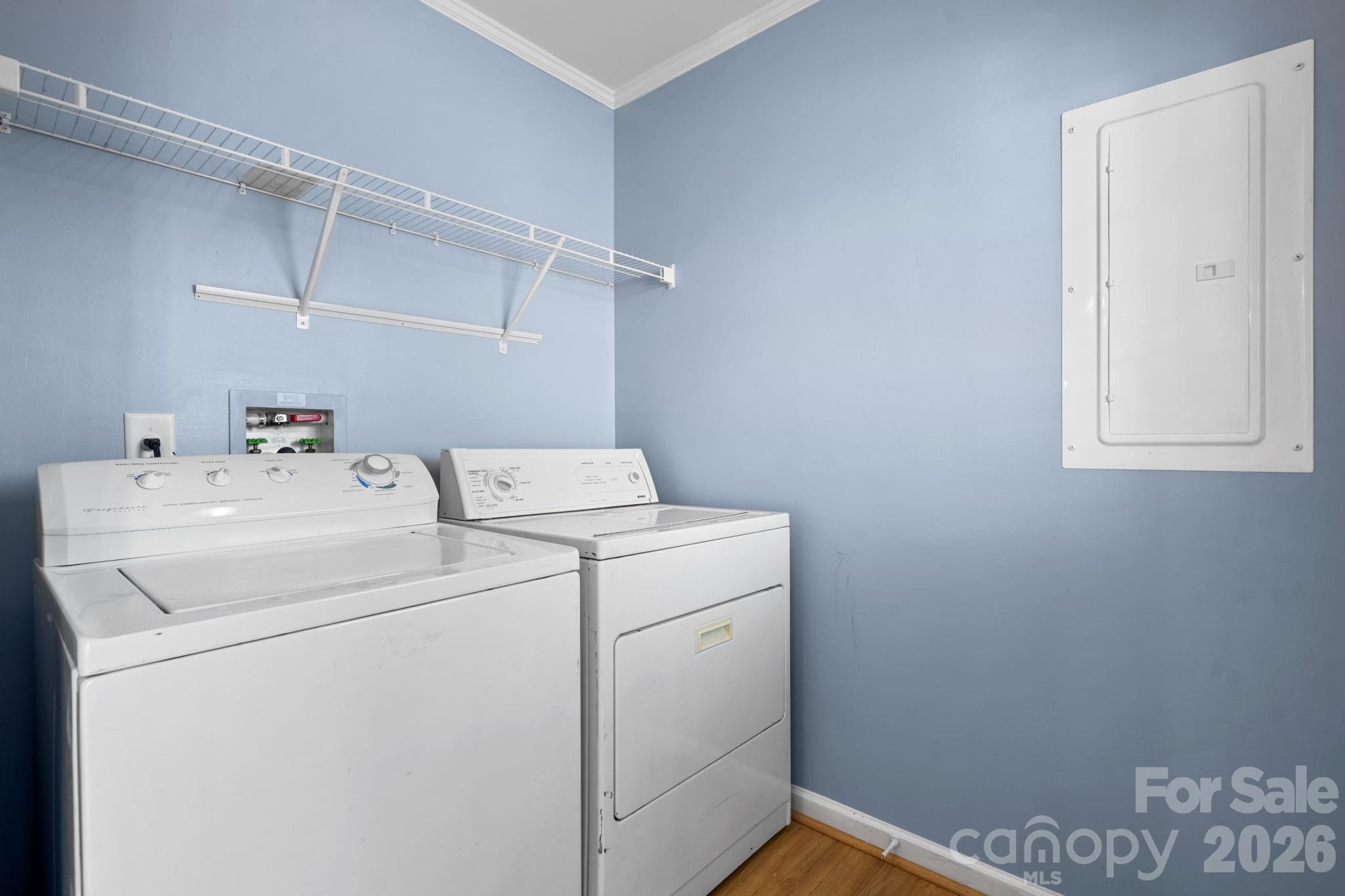 999 Stone Throw Drive Concord, NC 28025 - Photo 19 of 23 a utility room with dryer and washer