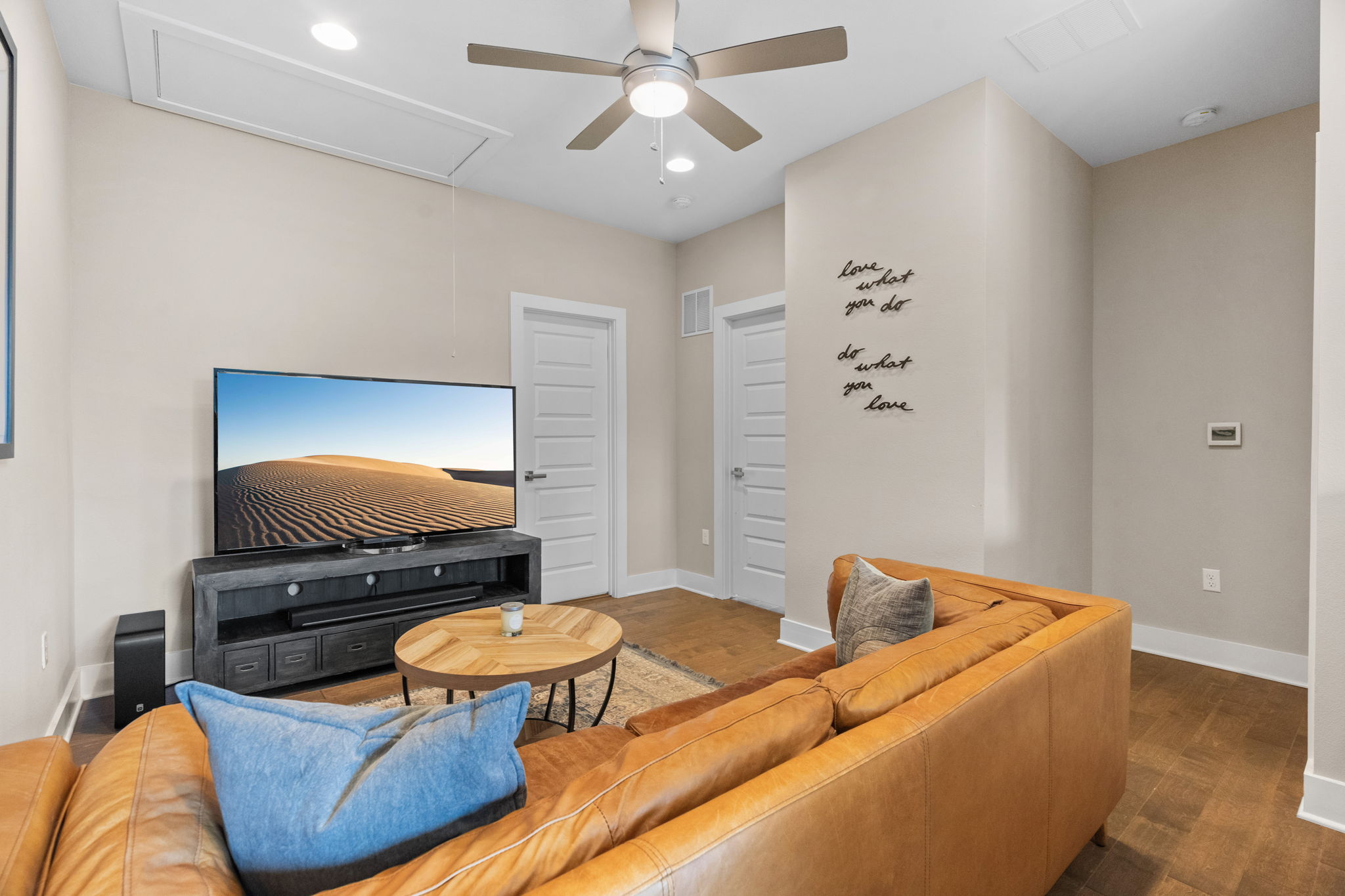 3707 Birch Street, Unit B Austin, TX 78704 - Photo 28 of 40 With a full bathroom upstairs plus this additional living area, the second level offers a space for kids or guests and provides some separation from the first floor.