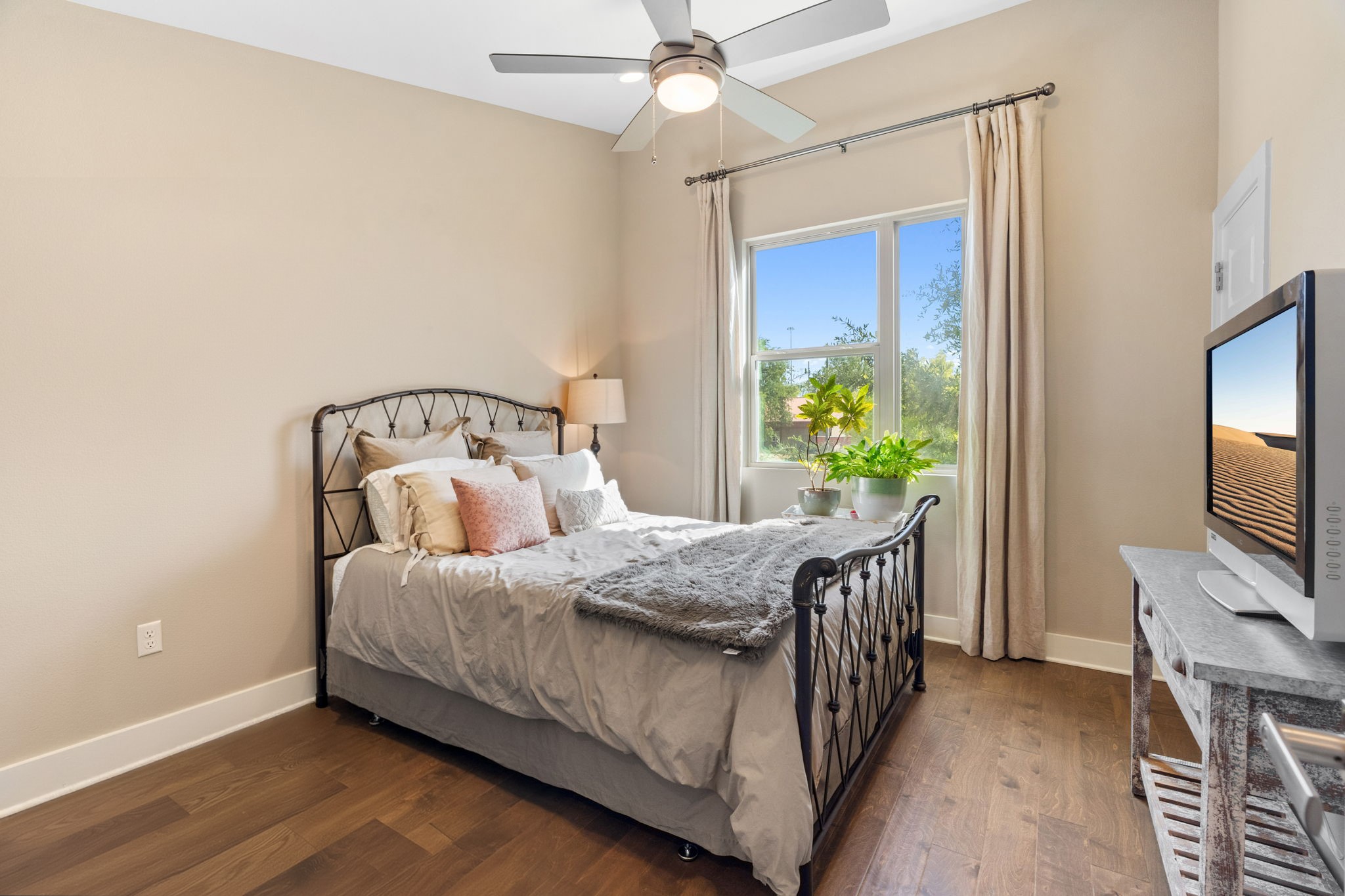 3707 Birch Street, Unit B Austin, TX 78704 - Photo 32 of 40 The third bedroom is also upstairs and has it's own walk in closet. These secondary rooms provide more than enough space to be used as additional offices or workout areas.