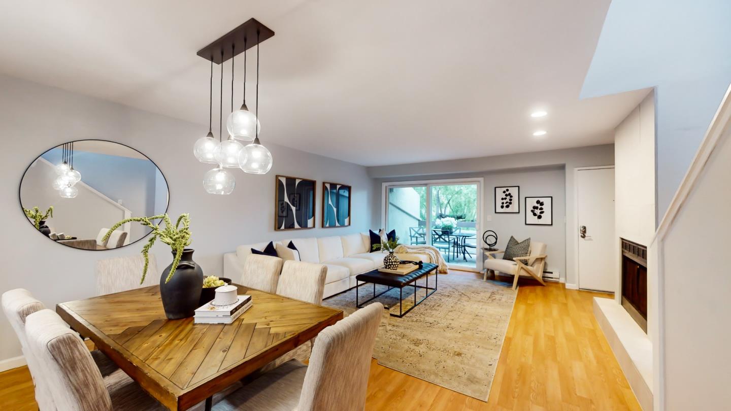 2201 The Alameda, Unit 27 Santa Clara, CA 95050 - Photo 7 of 25 a living room with dining table
