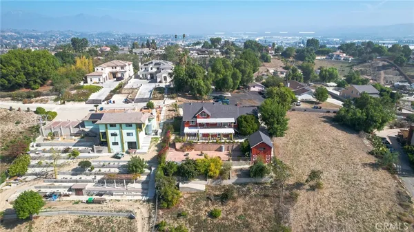an aerial view of a city with lots of residential buildings