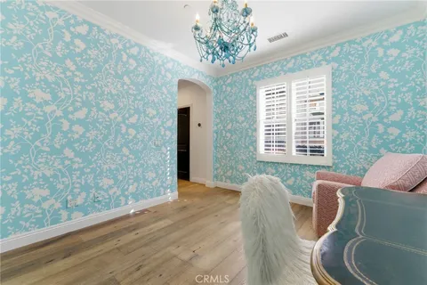 a view of a livingroom with furniture and window