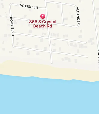 $159,900 | 865 South Crystal Beach Road, Crystal Beach, TX 77650