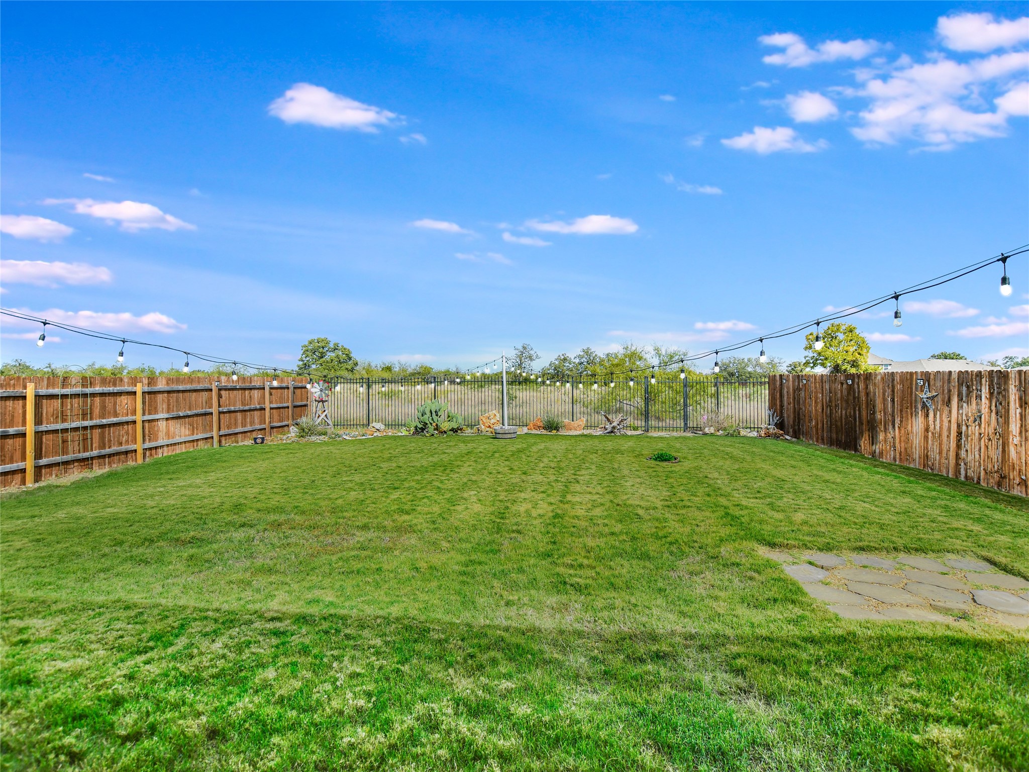 4317 Buffalo Ford Road Georgetown, TX 78628 - Photo 22 of 37 Beautiful Backyard with No Rear Neighbor