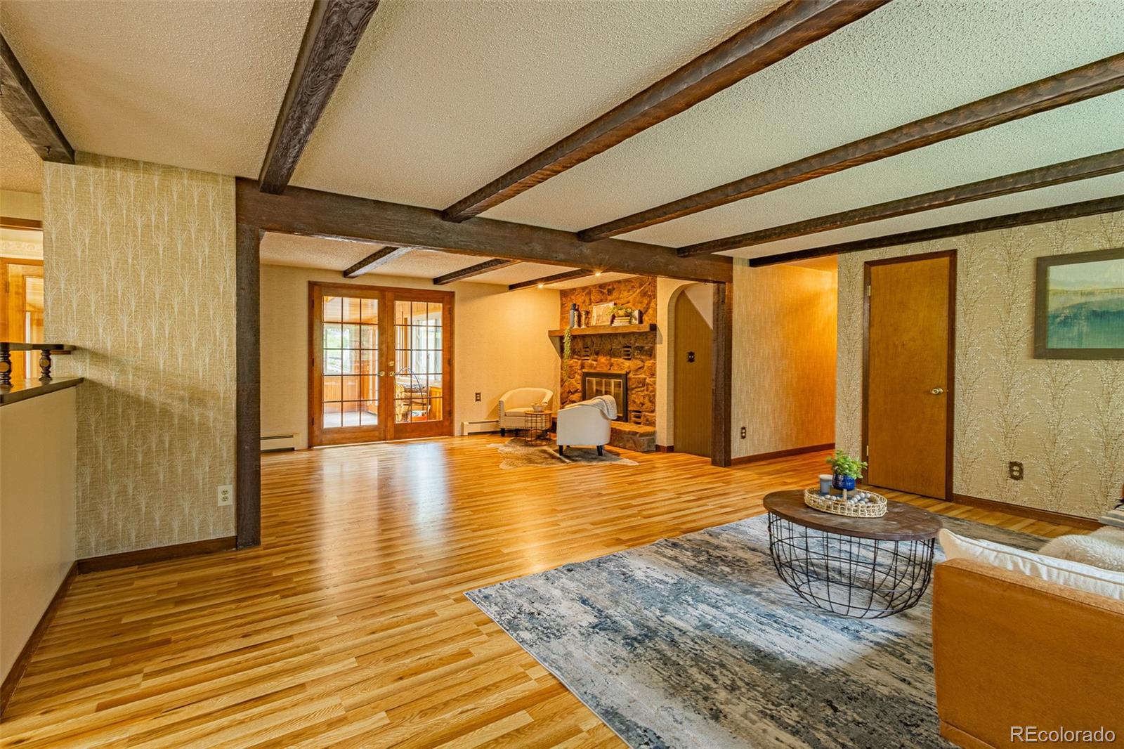 98 Button Rock Road Lyons, CO 80540 - Photo 10 of 40 a view of an empty room and window