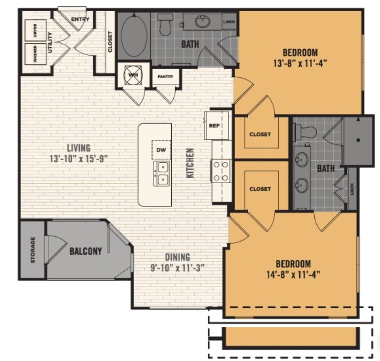 8100 Anderson Mill Road, Unit 8207 Austin, TX 78729 - Photo 19 of 19 View of property floor planUp To One month Free!
Community of the Year 2023-2025