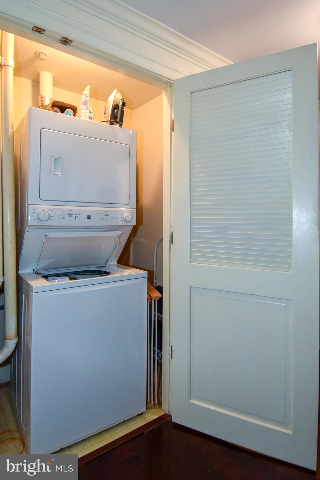 1210 R Street Northwest, Unit B17 Washington, DC 20009 - Photo 9 of 12 In Unit Laundry