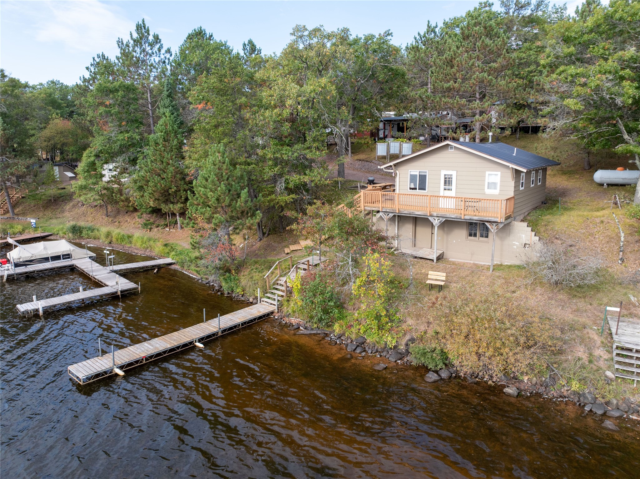 6833 View Point Lodge Road, Unit 15 (CABIN 4) Gordon, WI 54838 - Photo 32 of 34