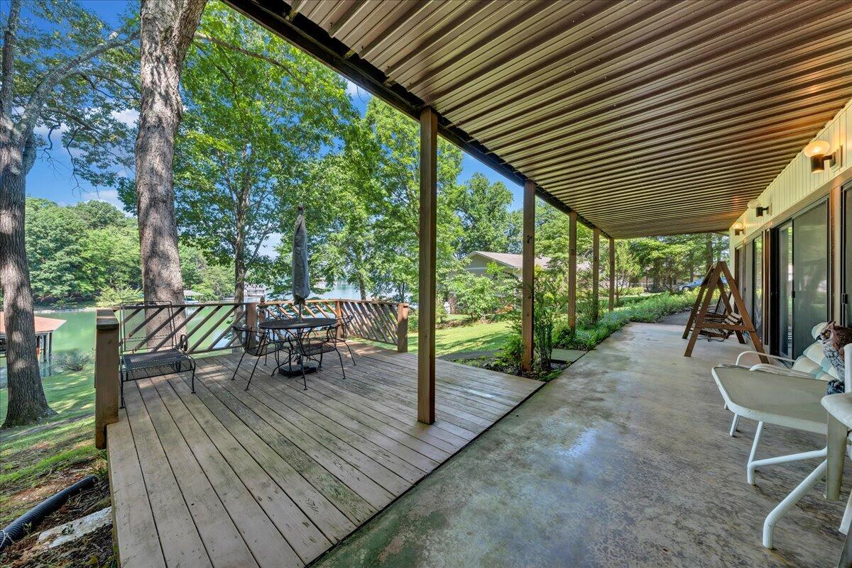 793 Highland Lake Road Union Hall, VA 24176 - Photo 33 of 44 Lower porch