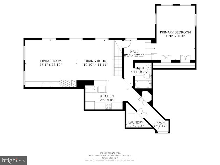 410 5th Street Northeast, Unit 26 Washington, DC 20002 - Photo 45 of 47 Main floorplan