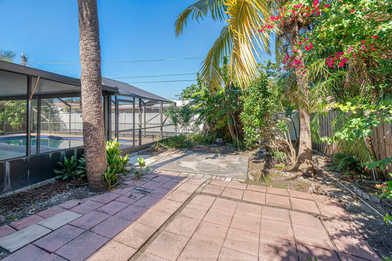 1641 Northwest 9th Street Boca Raton, FL 33486 - Photo 28 of 29 a view of a backyard with garden