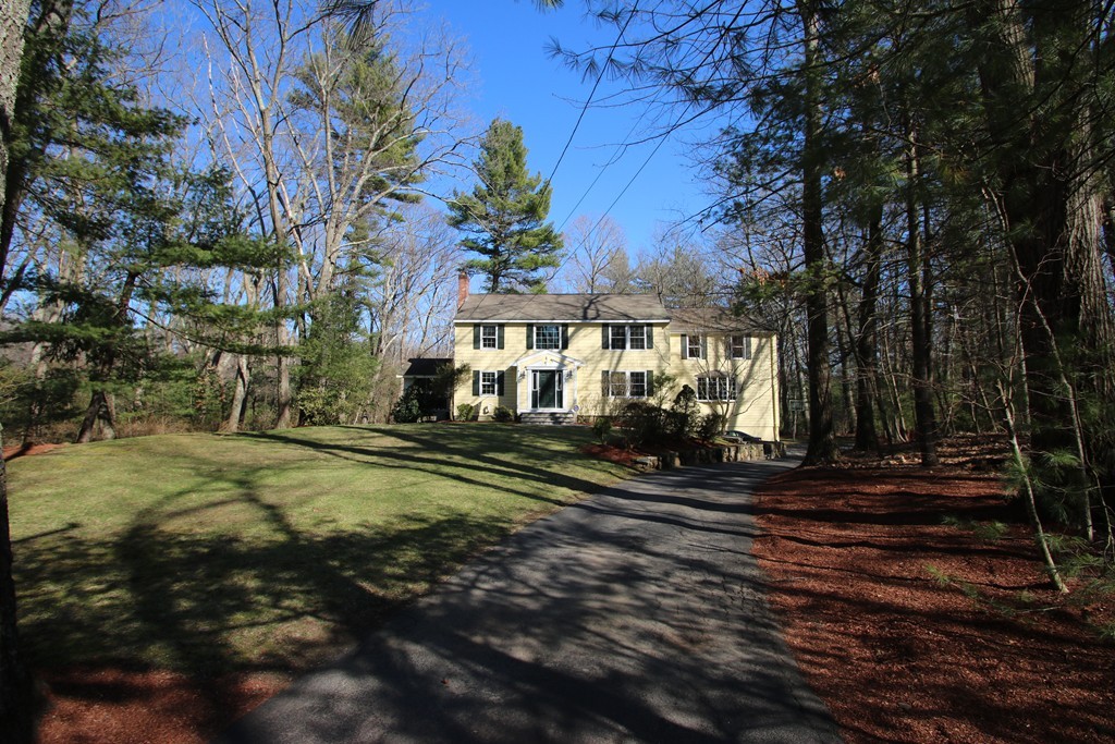 165 Herrick Road Boxford, MA 01921 - Photo 26 of 30 a front view of a house with a yard