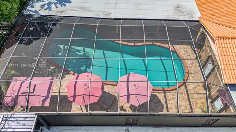 view of an outdoor space with seating area