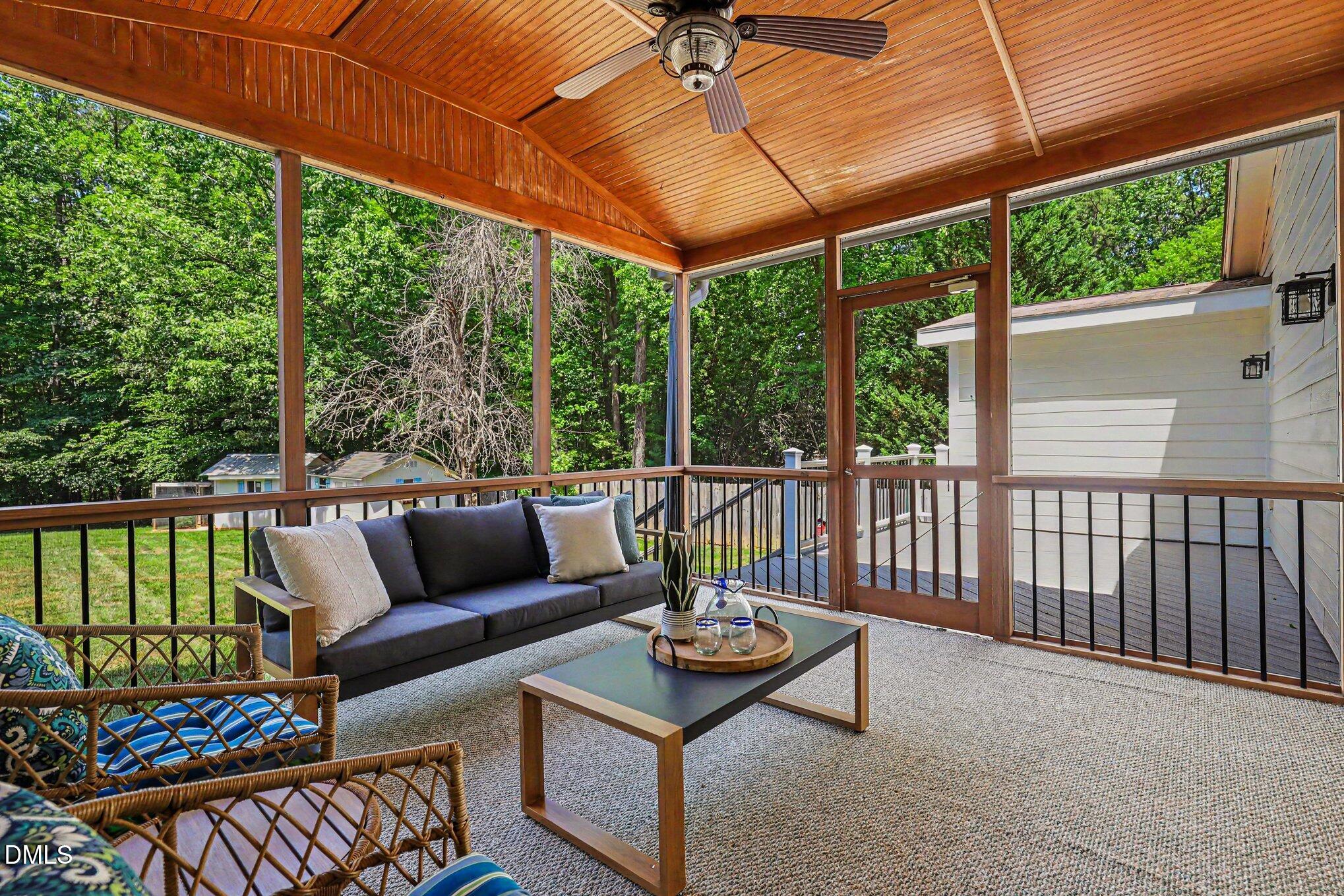 10328 Baileywick Road Raleigh, NC 27613 - Photo 30 of 36 screened porch