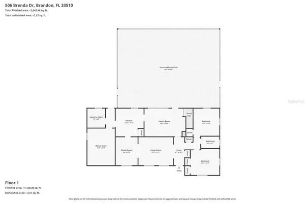 $420,000 | 506 Brenda Drive, Brandon, FL 33510