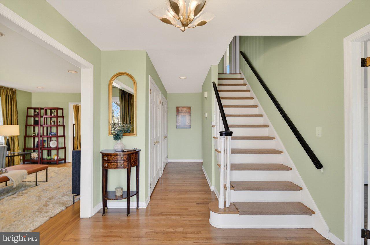 101 Mill Pond Road Belle Mead, NJ 08502 - Photo 2 of 29 Hardwood Floors Greet You in the Foyer