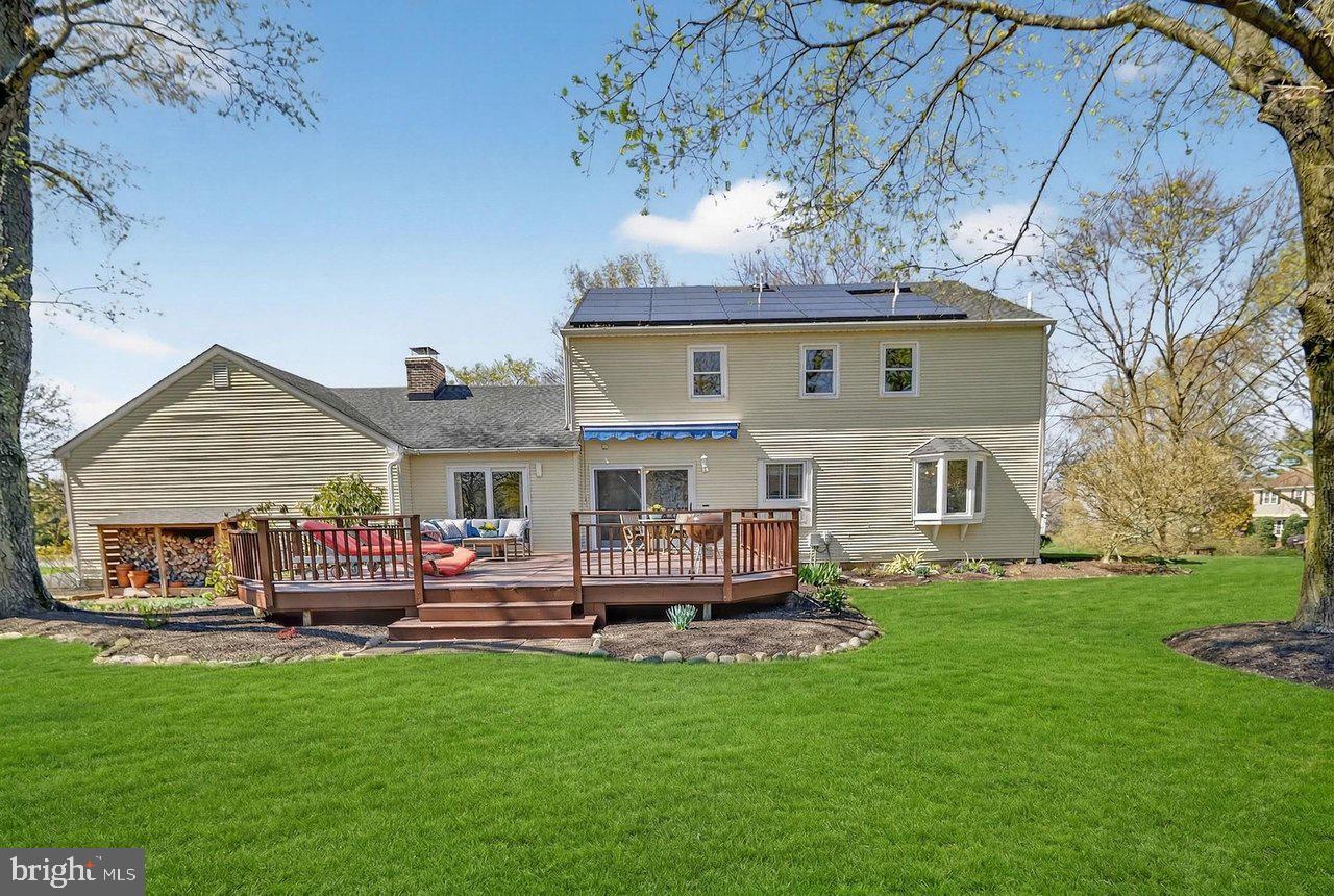 101 Mill Pond Road Belle Mead, NJ 08502 - Photo 27 of 29 Back View - Seller Owned SOLAR Panels