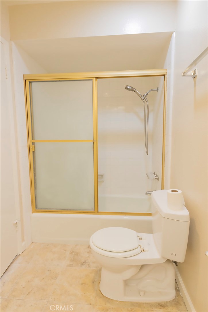 28205 Ridgepoint Court Rancho Palos Verdes, CA 90275 - Photo 28 of 33 a bathroom with a toilet and a shower