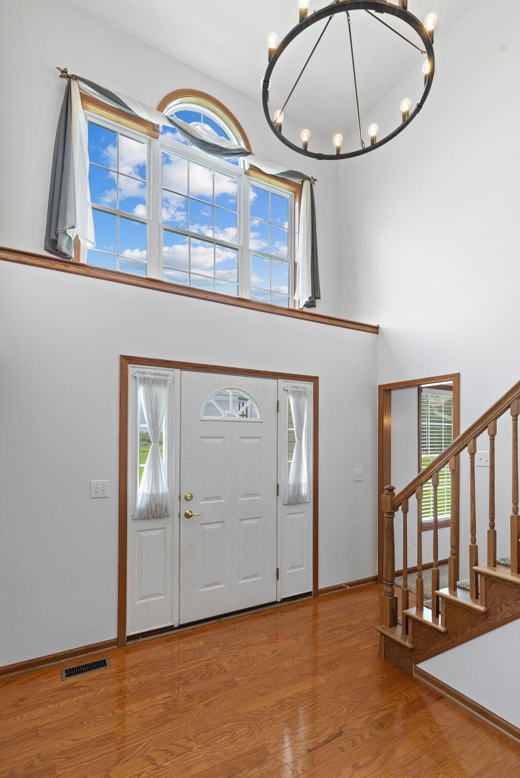 Bright and height. New Light fixture