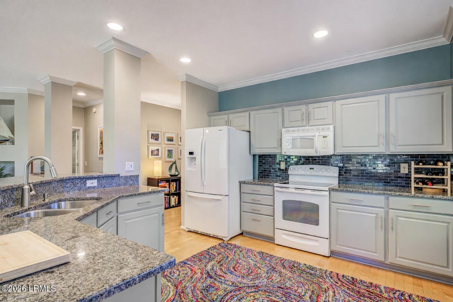5 Pelot Court Bluffton, SC 29909 - Photo 11 of 32 Modern kitchen with vibrant accents