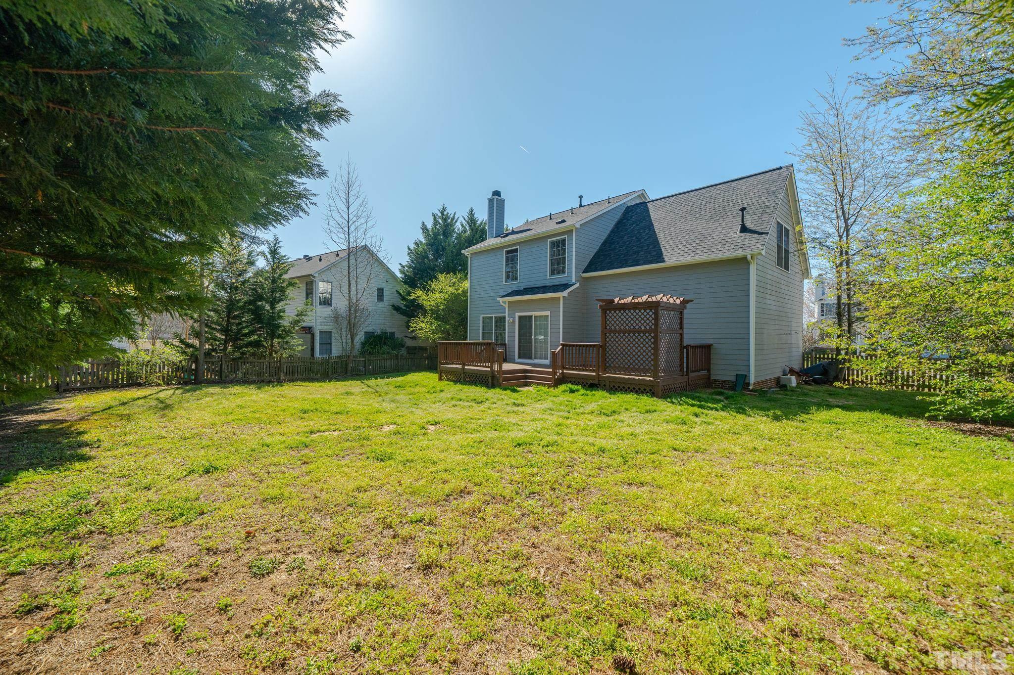 114 Calebra Way Cary, NC 27519 - Photo 44 of 50 a house view with a outdoor space