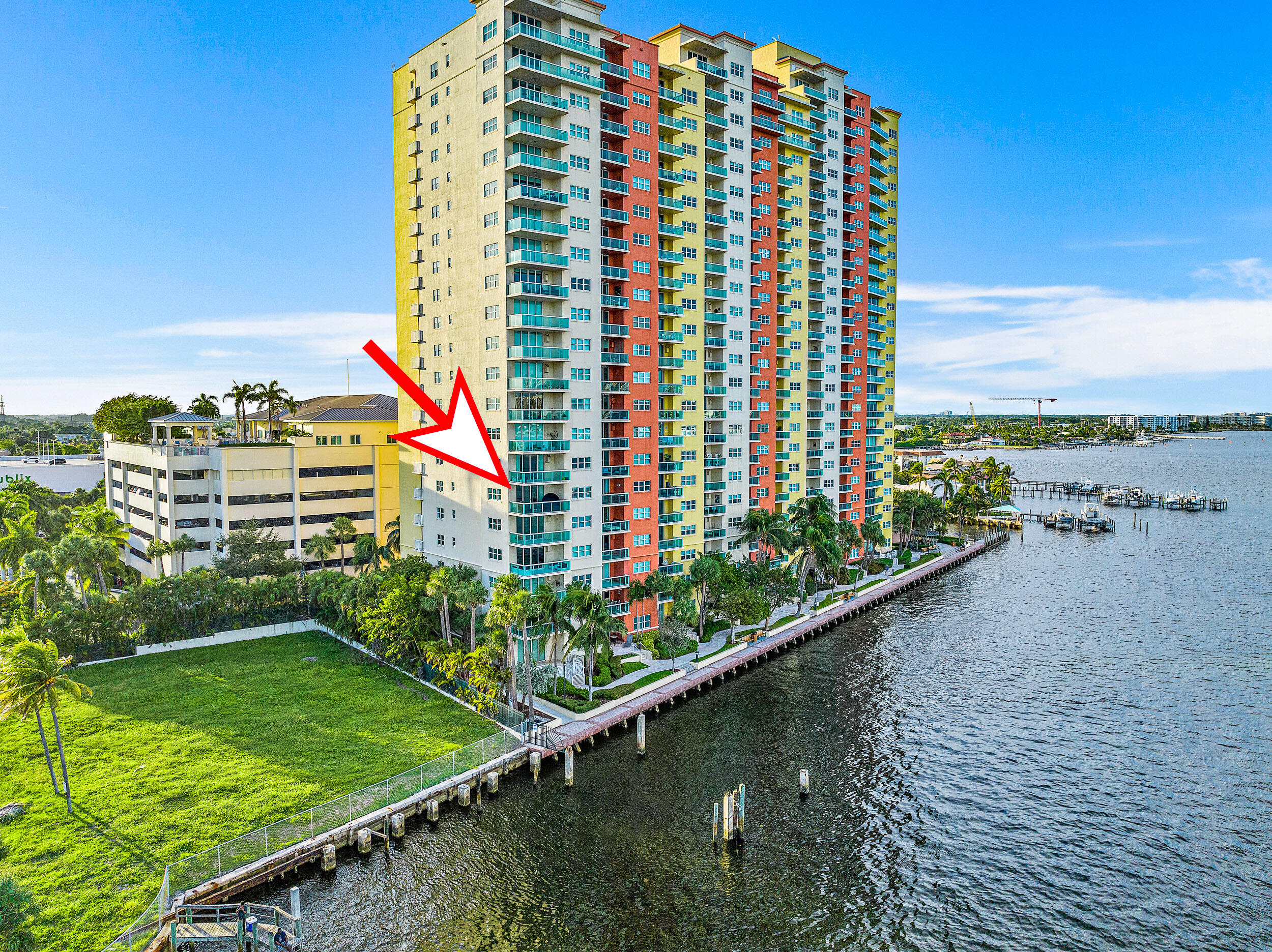 2640 Lake Shore Drive, Unit 616 Riviera Beach, FL 33404 - Photo 25 of 42 Aerial