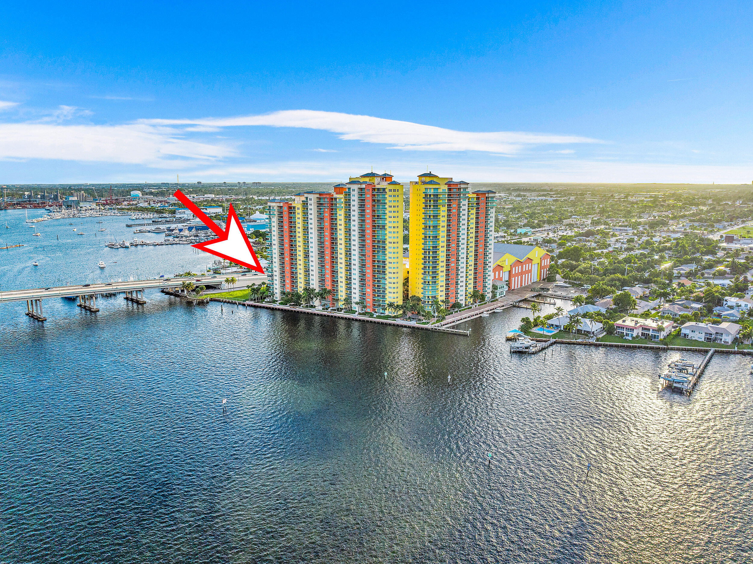 2640 Lake Shore Drive, Unit 616 Riviera Beach, FL 33404 - Photo 28 of 42 Aerial
