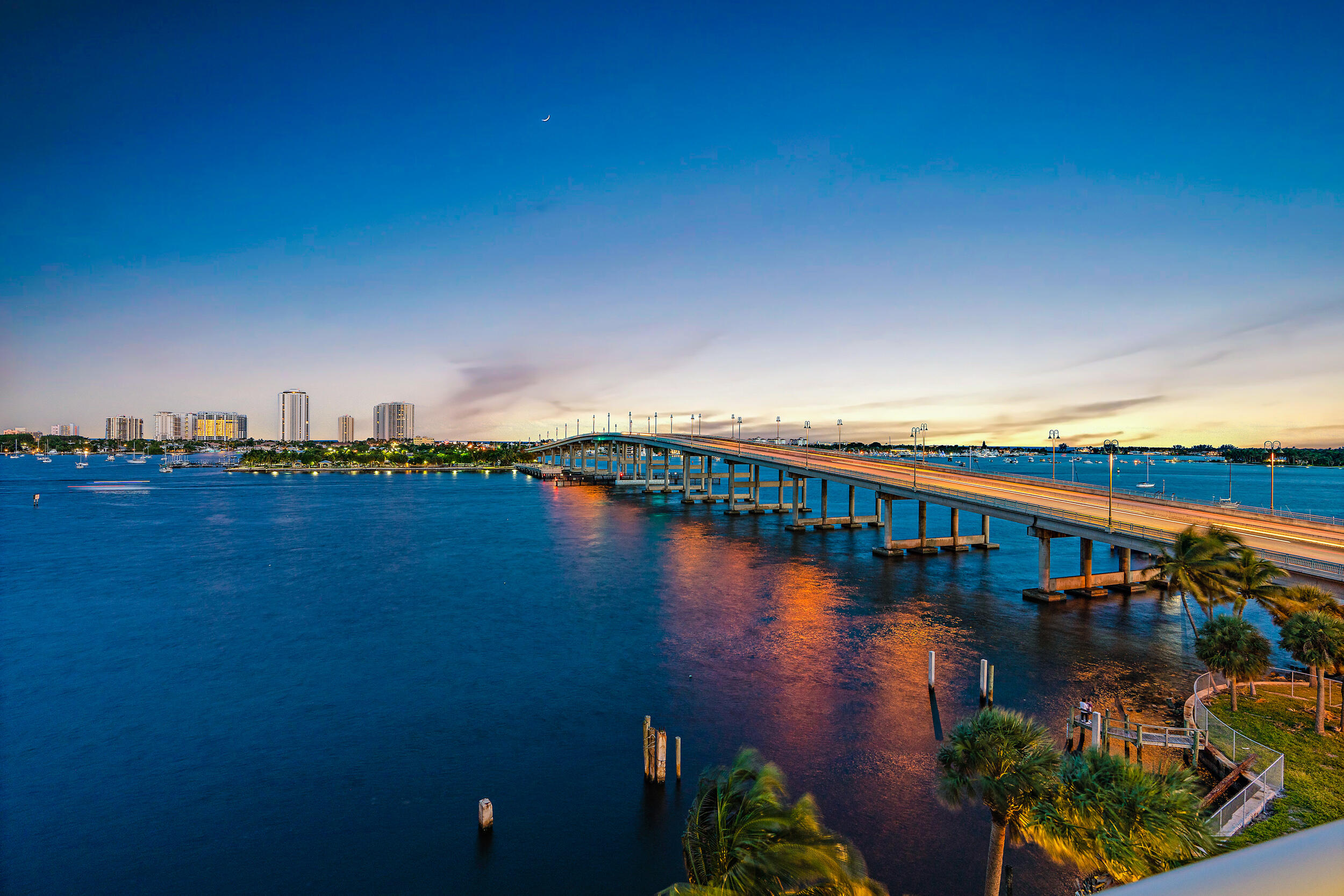 2640 Lake Shore Drive, Unit 616 Riviera Beach, FL 33404 - Photo 33 of 42 Twilight