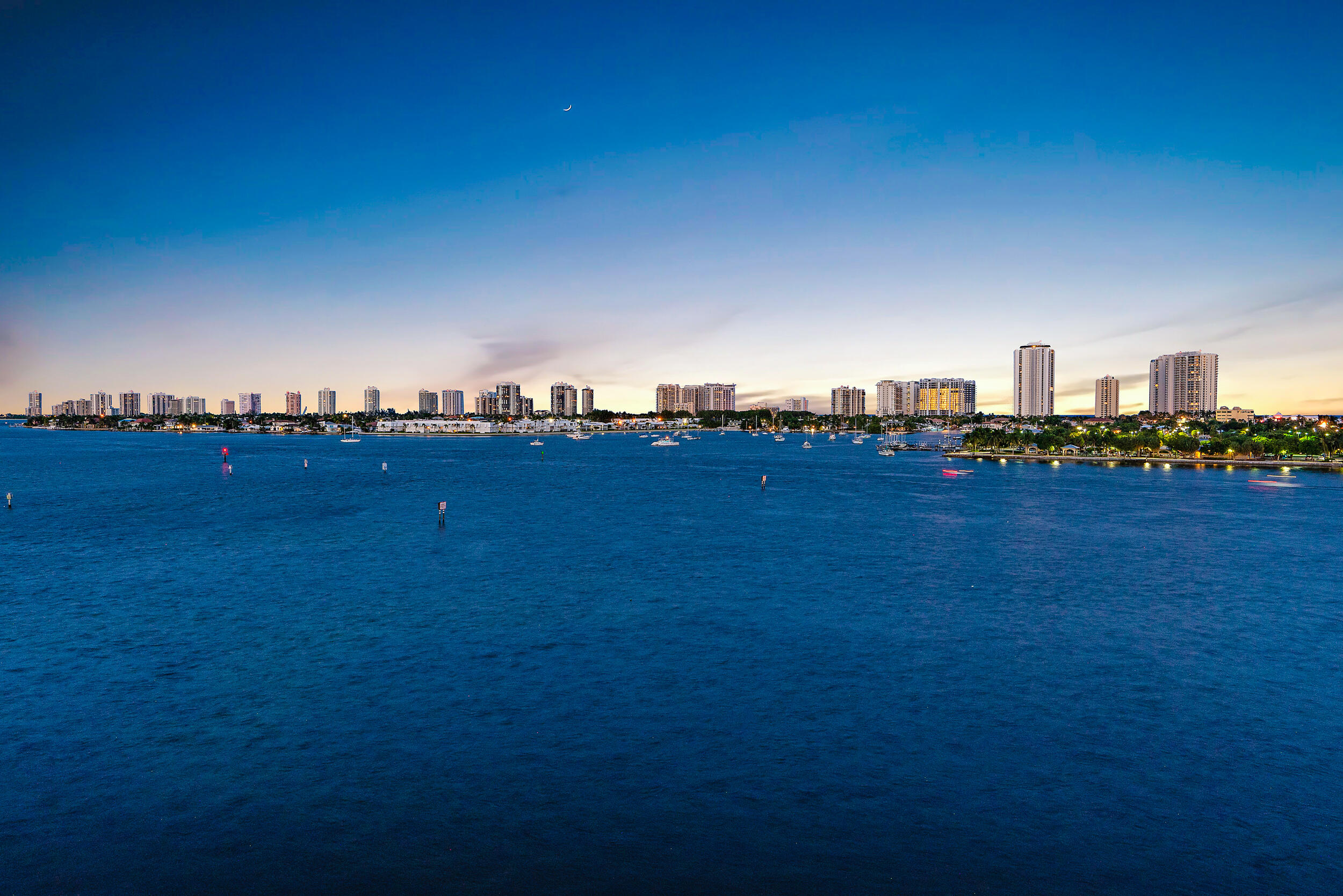 2640 Lake Shore Drive, Unit 616 Riviera Beach, FL 33404 - Photo 35 of 42 Twilight