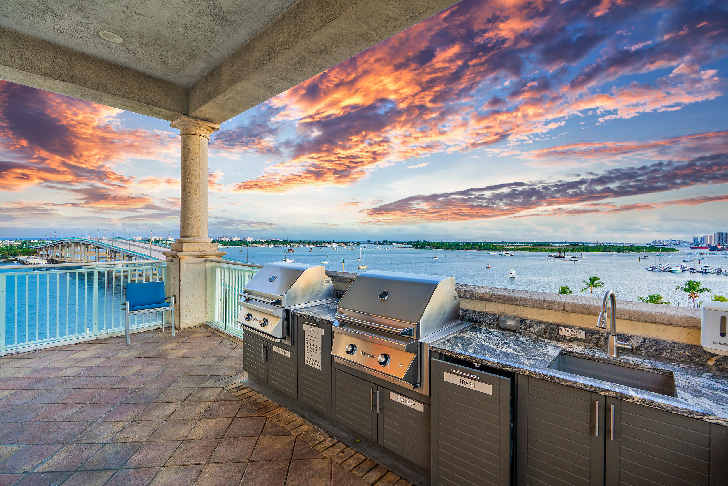 2640 Lake Shore Drive, Unit 616 Riviera Beach, FL 33404 - Photo 36 of 42 Happy Hour & BBQ Area