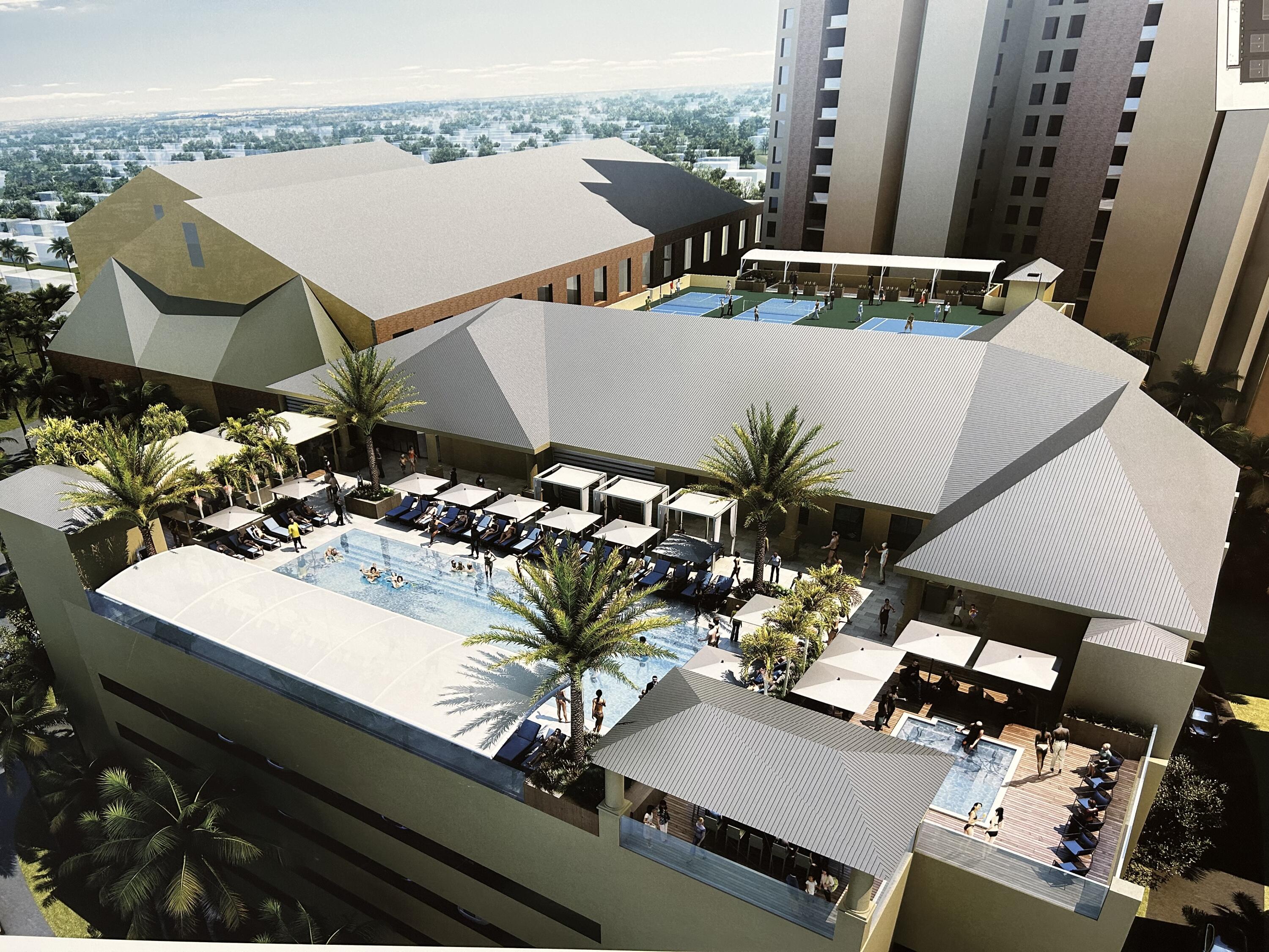 2640 Lake Shore Drive, Unit 616 Riviera Beach, FL 33404 - Photo 37 of 42 NEW Rendering Community Pool