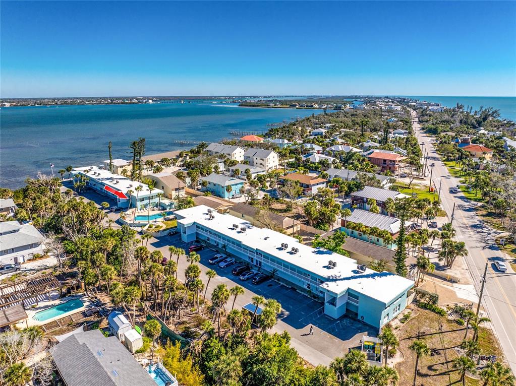 5055 North Beach Road, Unit 208 Englewood, FL 34223 - Photo 33 of 43 an aerial view of a house