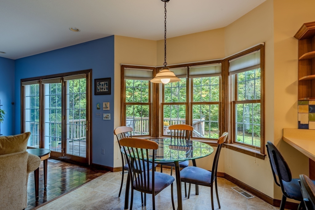 217 Cardinal Way Northampton, MA 01062 - Photo 19 of 37 a view of a dining room with furniture window and outside view