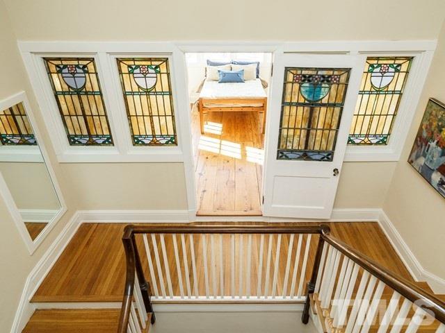 2025 Fairview Road Raleigh, NC 27608 - Photo 14 of 30 a view of front door with stairs