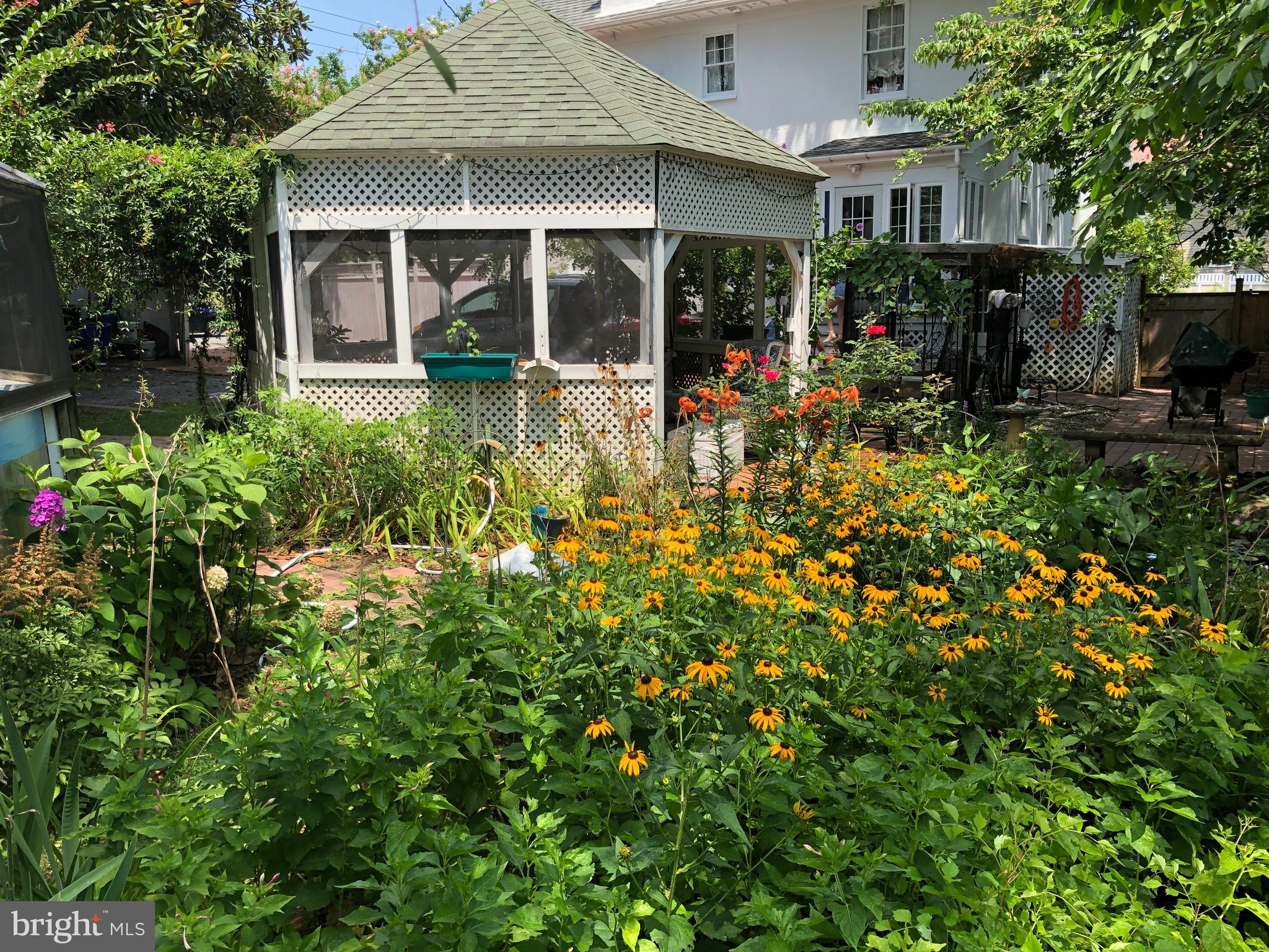 500 State Street Annapolis, MD 21403 - Photo 36 of 44 Six-sided Gazebo with mounds of flowers