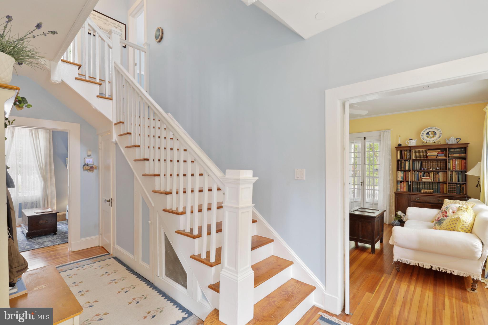 500 State Street Annapolis, MD 21403 - Photo 10 of 44 Powder Room tucked under Staircase