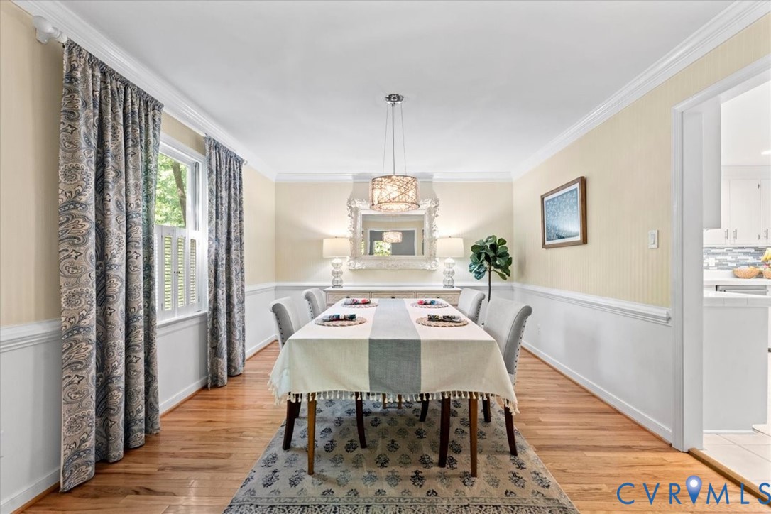 1113 Royal Ridge Road Midlothian, VA 23114 - Photo 20 of 55 Formal dining space featuring wood-finish flooring