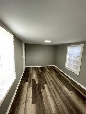 a view of wooden floor in a room