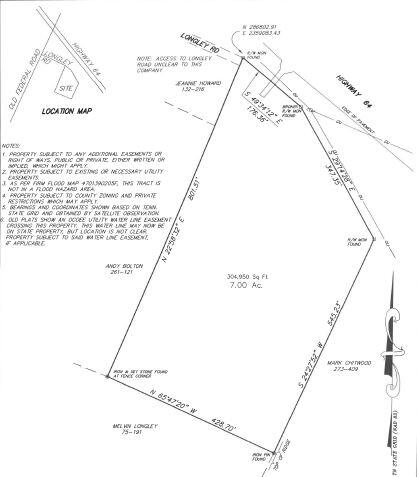 968 Longley Road Ocoee, TN 37361 - Photo 3 of 14 968 Longley Rd- Map