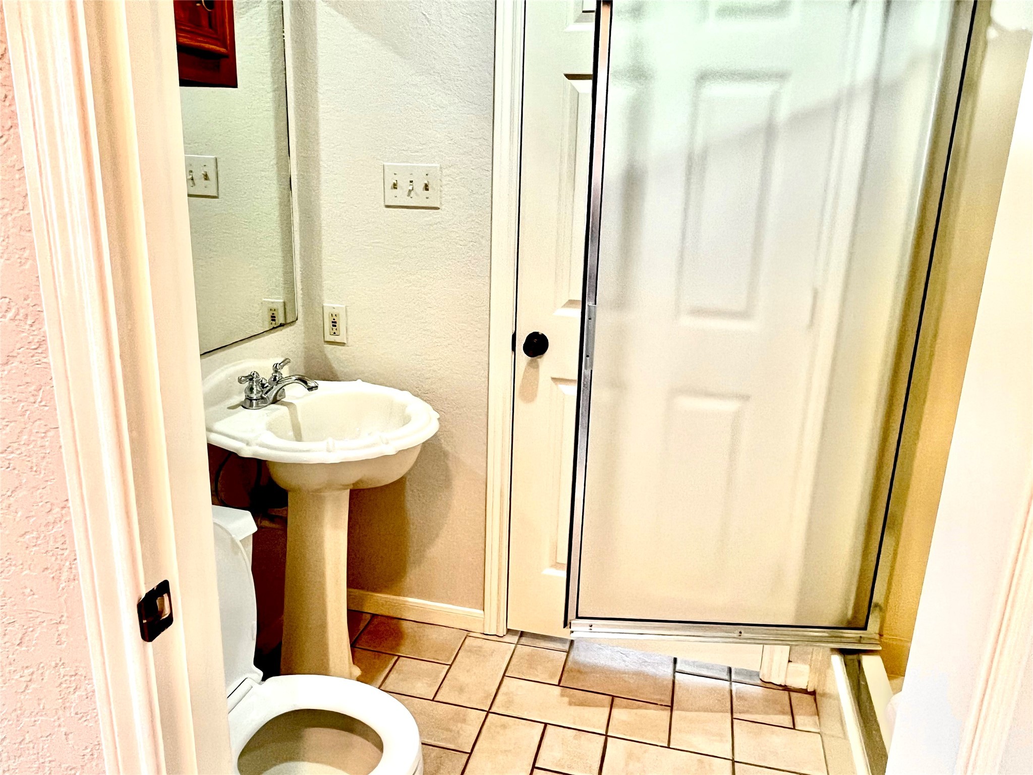 37243 FM 521 Road Bay City, TX 77414 - Photo 25 of 50 a bathroom with a sink and mirror