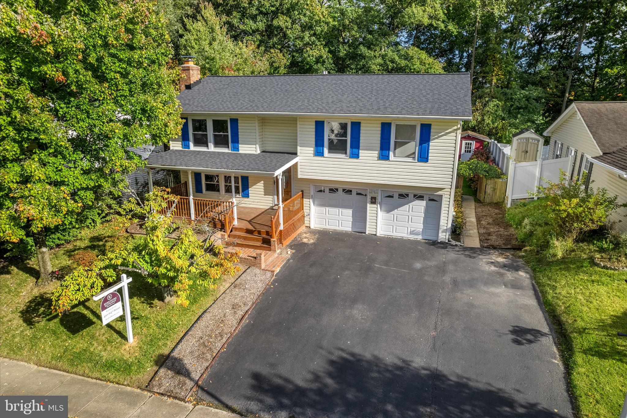 7967 Citadel Drive Severn, MD 21144 - Photo 41 of 52 front view of a house with a yard