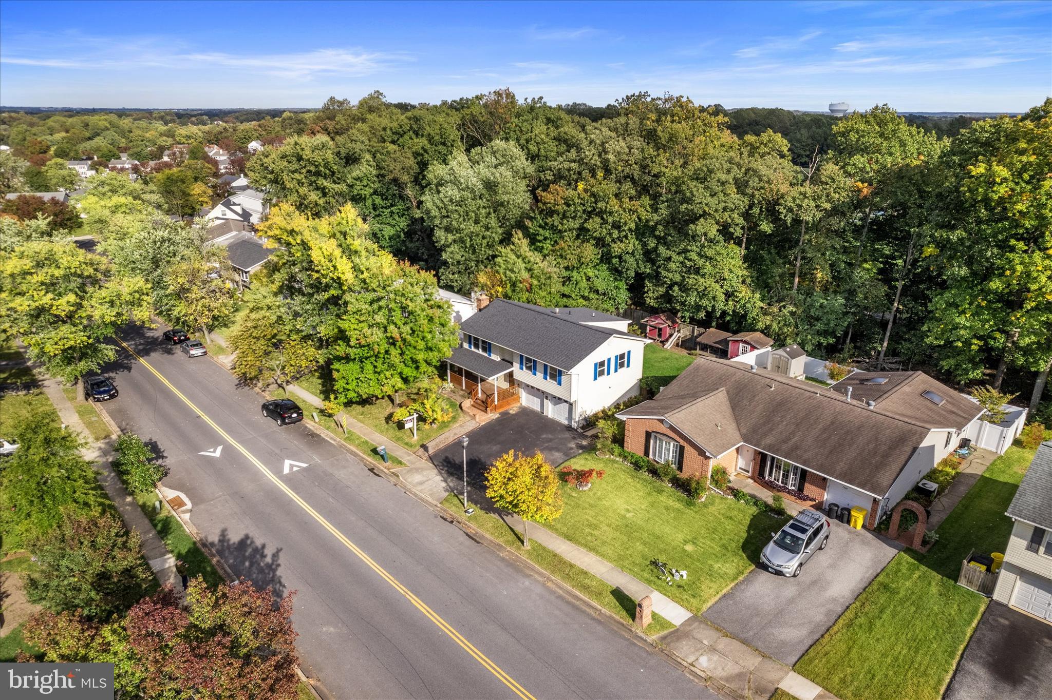 7967 Citadel Drive Severn, MD 21144 - Photo 43 of 52 an aerial view of a house with a garden
